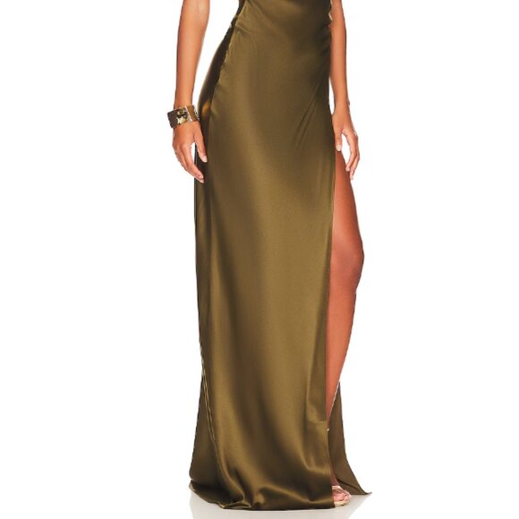 SER.O.YA Amina Silk Dress - Picture 3 of 4